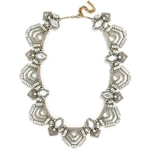 BaubleBar Garbo collar rhinestone statement necklace (NWOT)
